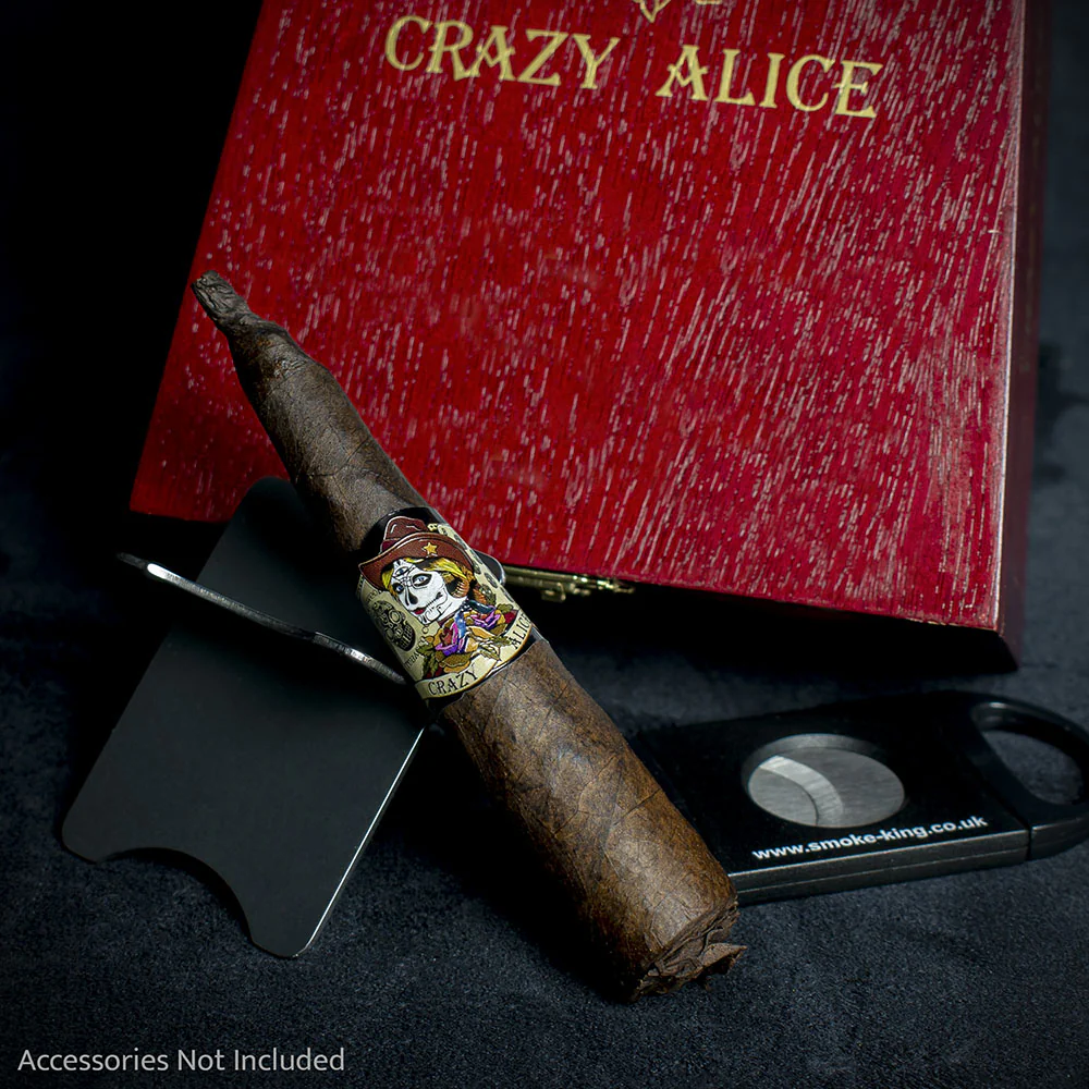 Drew Estate Deadwood Crazy Alice Short Pyramid Cigars - Box of 10 - Image 2