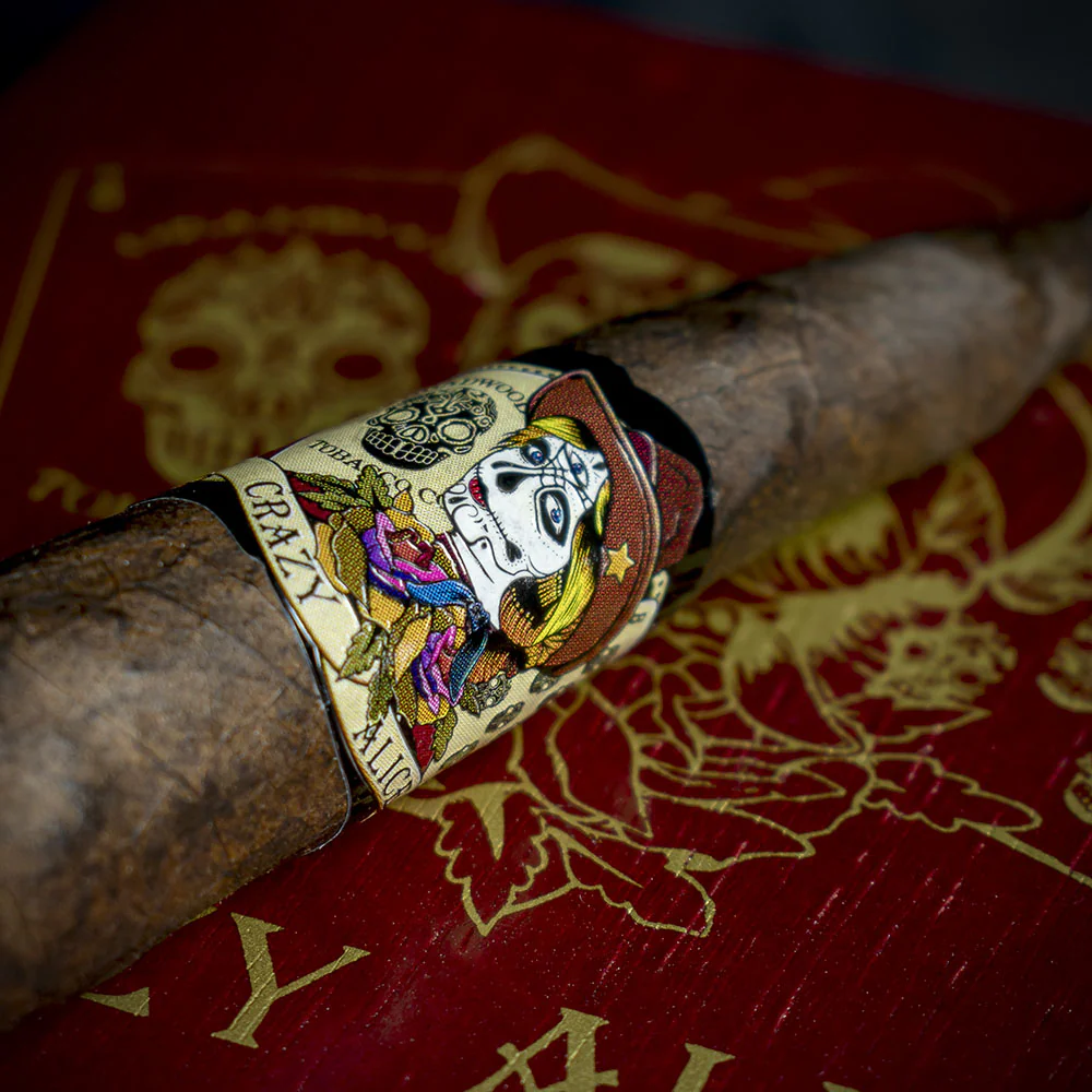 Drew Estate Deadwood Crazy Alice Short Pyramid Cigars - Box of 10 - Image 3
