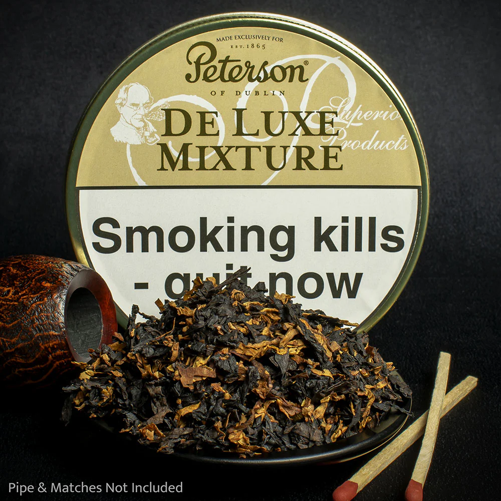 Peterson De Luxe Mixture Pipe Tobacco - 10g Sample