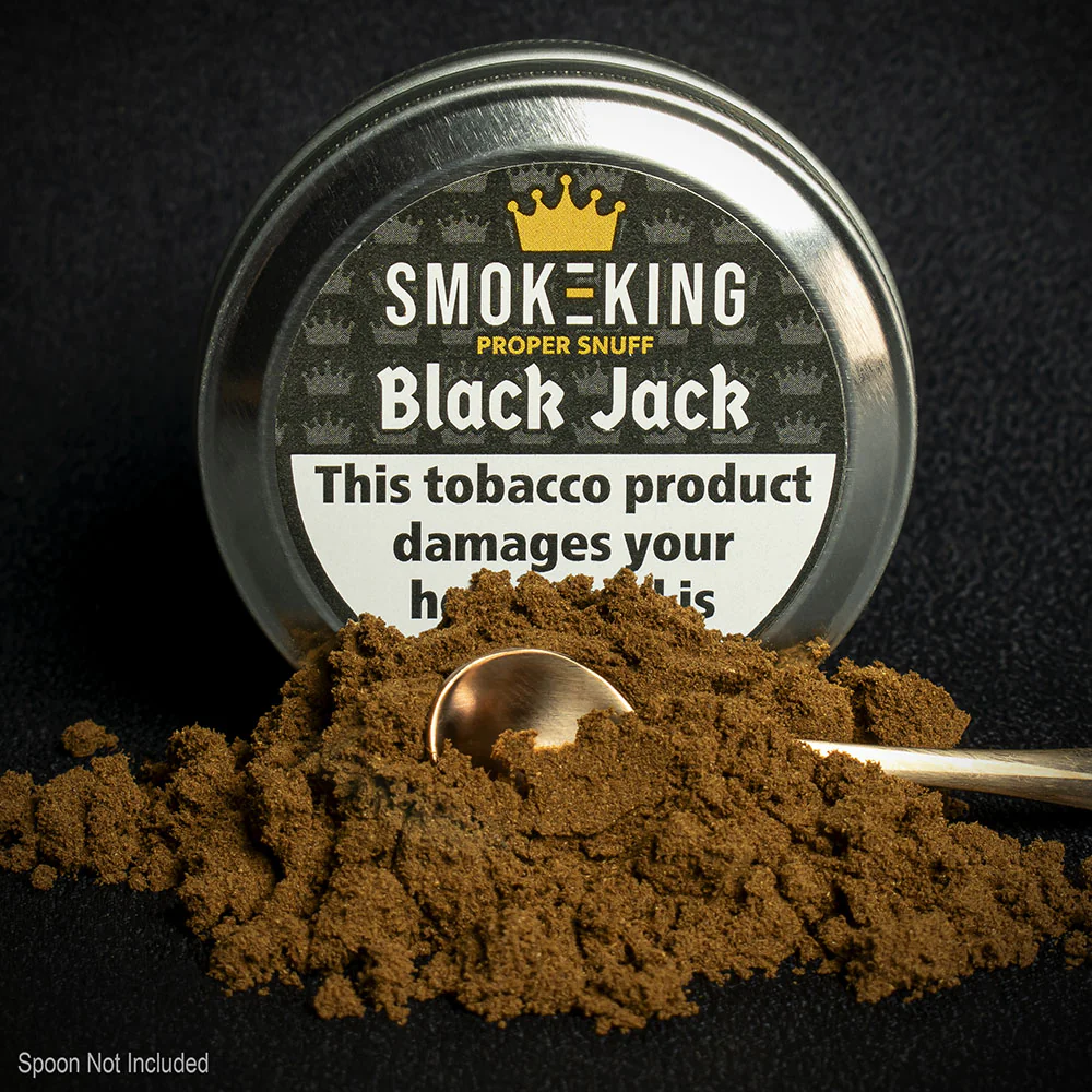 Smoke-King Proper Snuff - Black Jack - 10g Tin