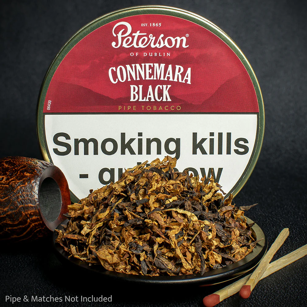 Peterson Connemara Black Pipe Tobacco - 10g Sample