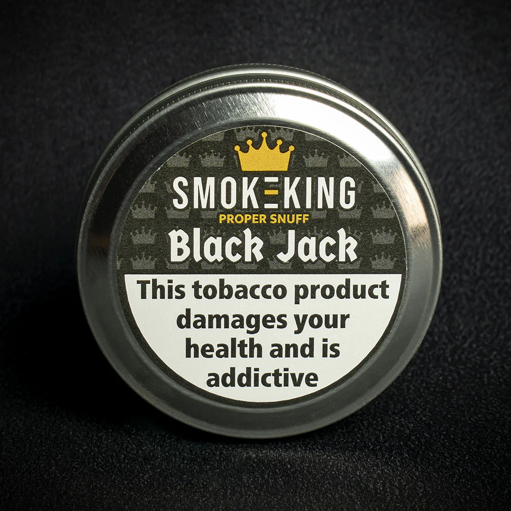 Smoke-King Proper Snuff - Black Jack - 20g Tin - Image 2