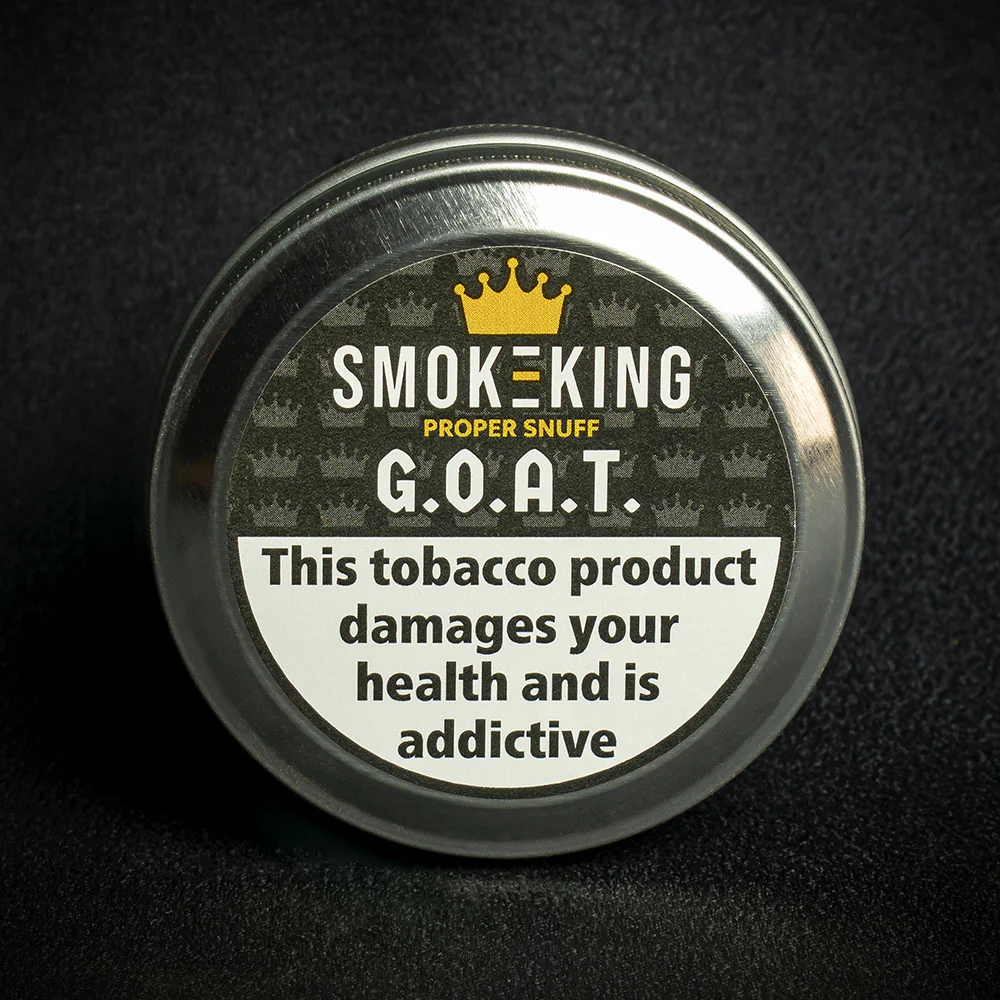 Smoke-King Proper Snuff - G.O.A.T - 20g Tin - Image 2