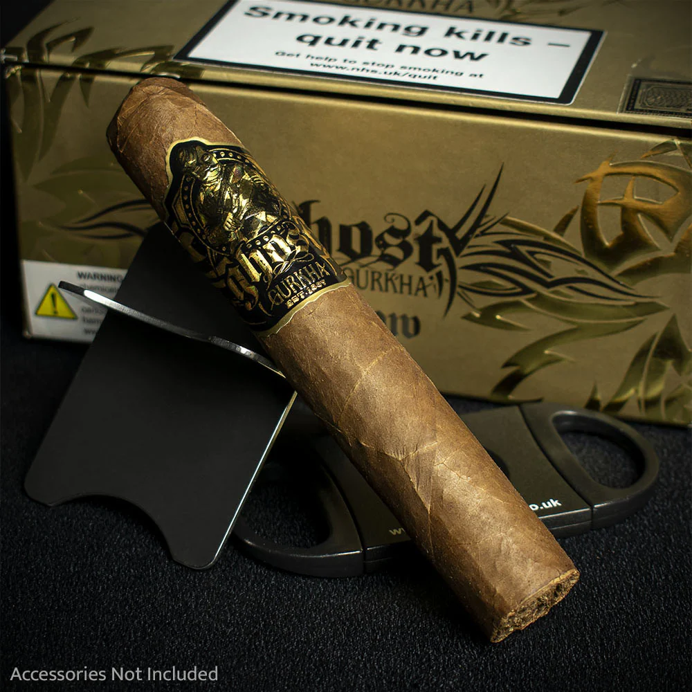 Gurkha Ghost Gold Shadow Robusto Cigars - Box of 21 - Image 2