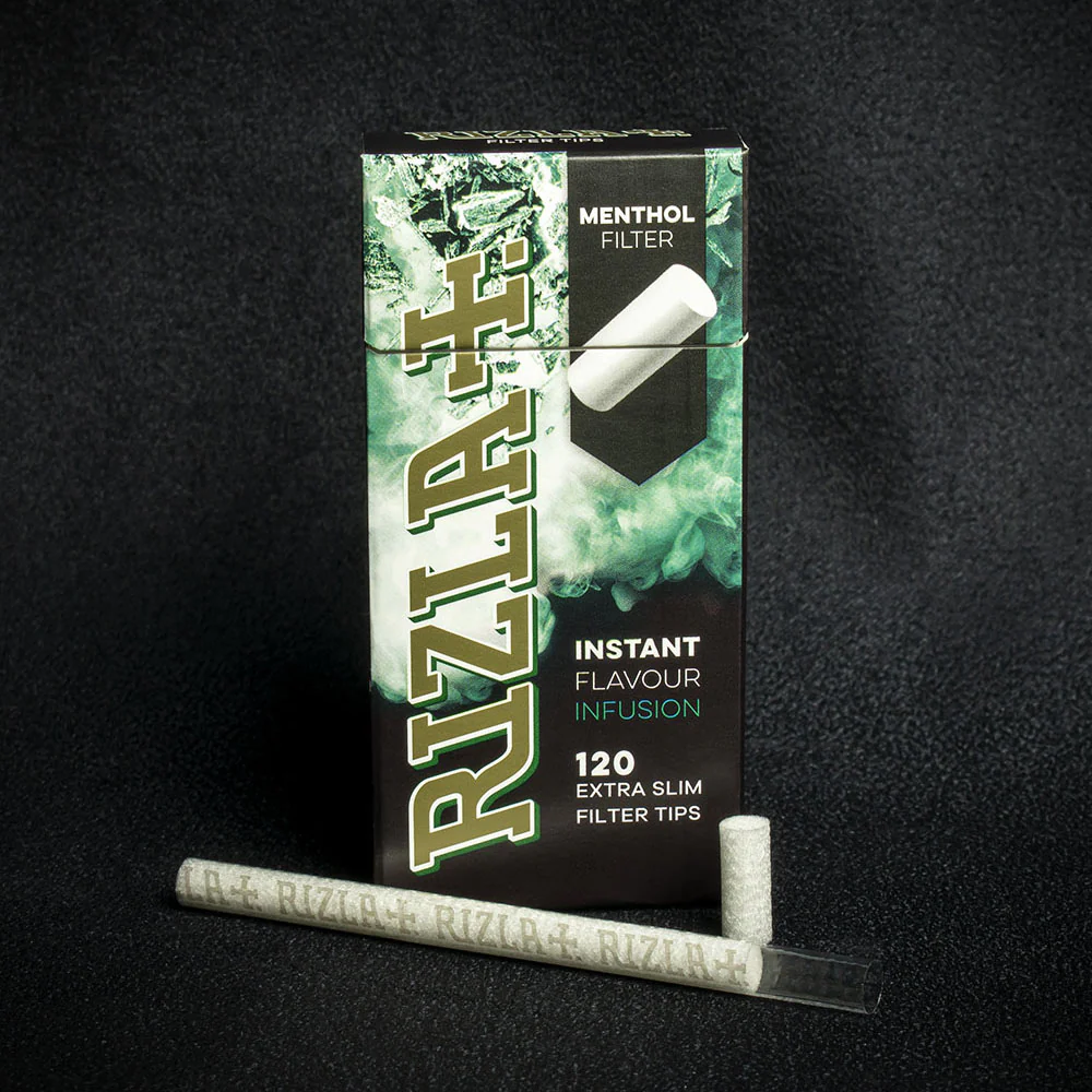 Rizla Menthol Extra Slim Filter Tips - 20 x 120 Pack (2400) - Image 2