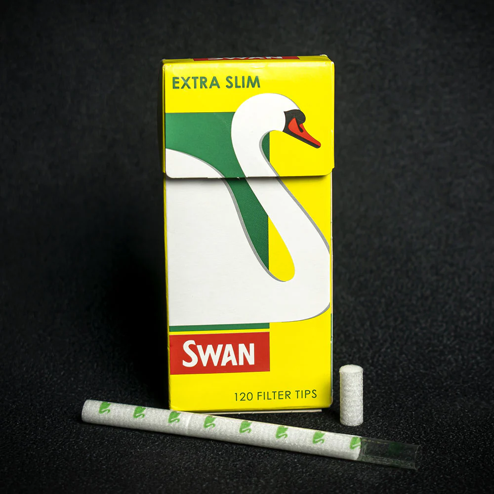 Swan Extra Slim Filter Tips - 20 x 120 Packs (2400) - Image 2