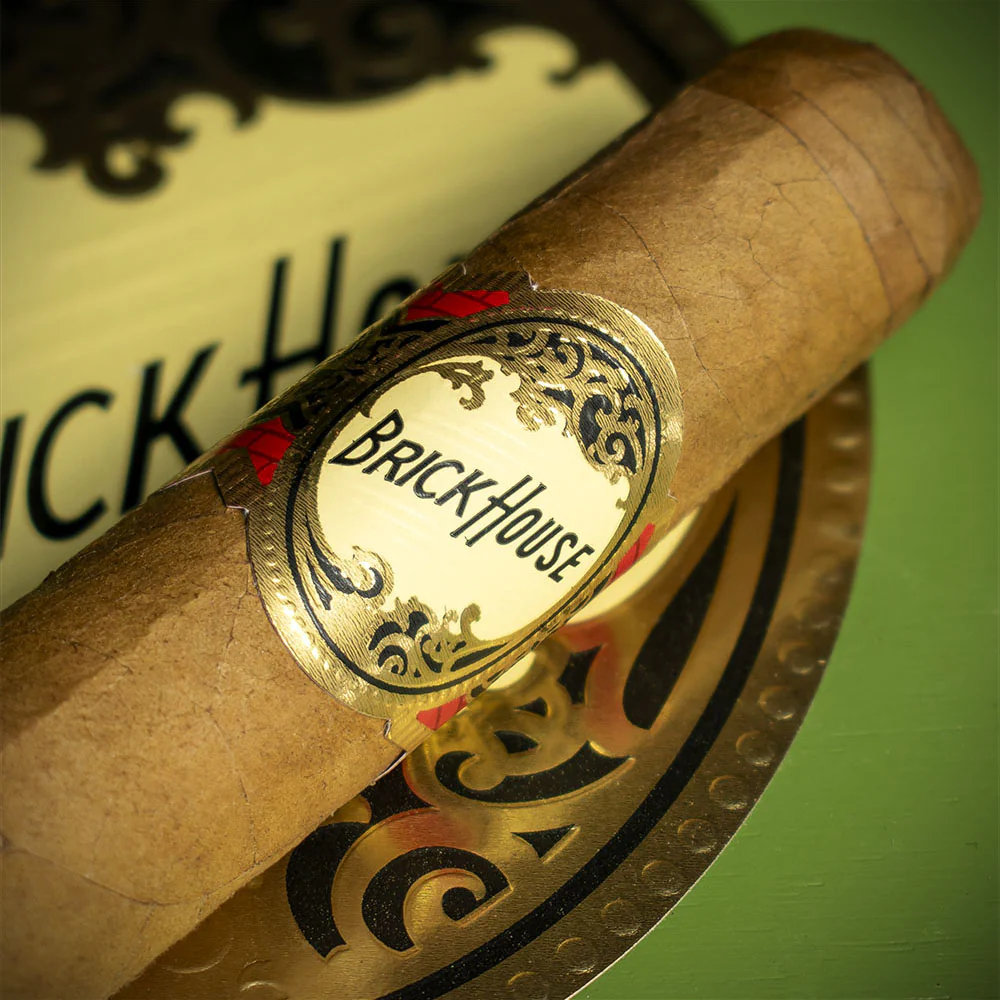 Brick House Double Connecticut Nicaragua Corona Larga Cigars - Box of 25 - Image 3