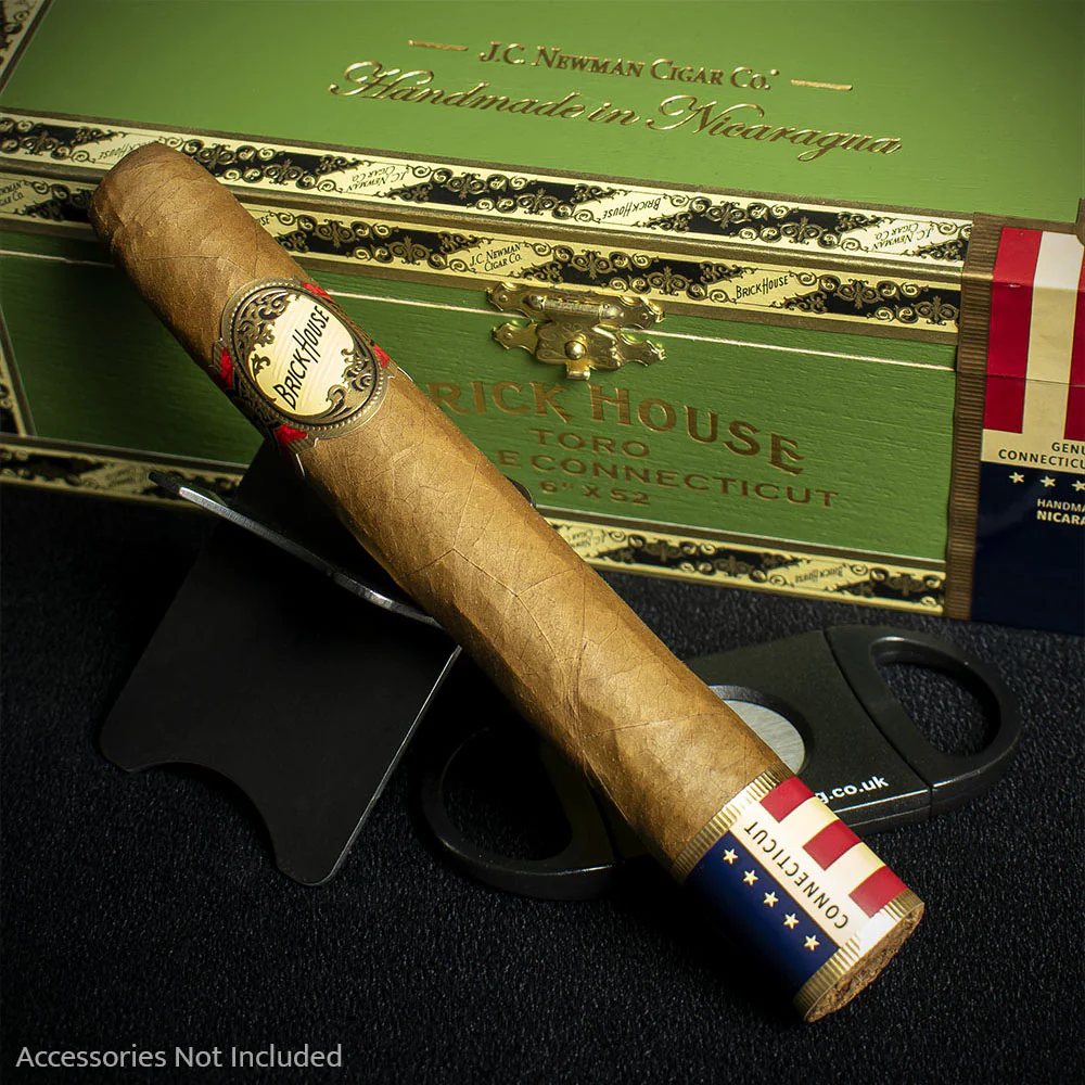 Brick House Double Connecticut Nicaragua Toro Cigars - Box of 25 - Image 2
