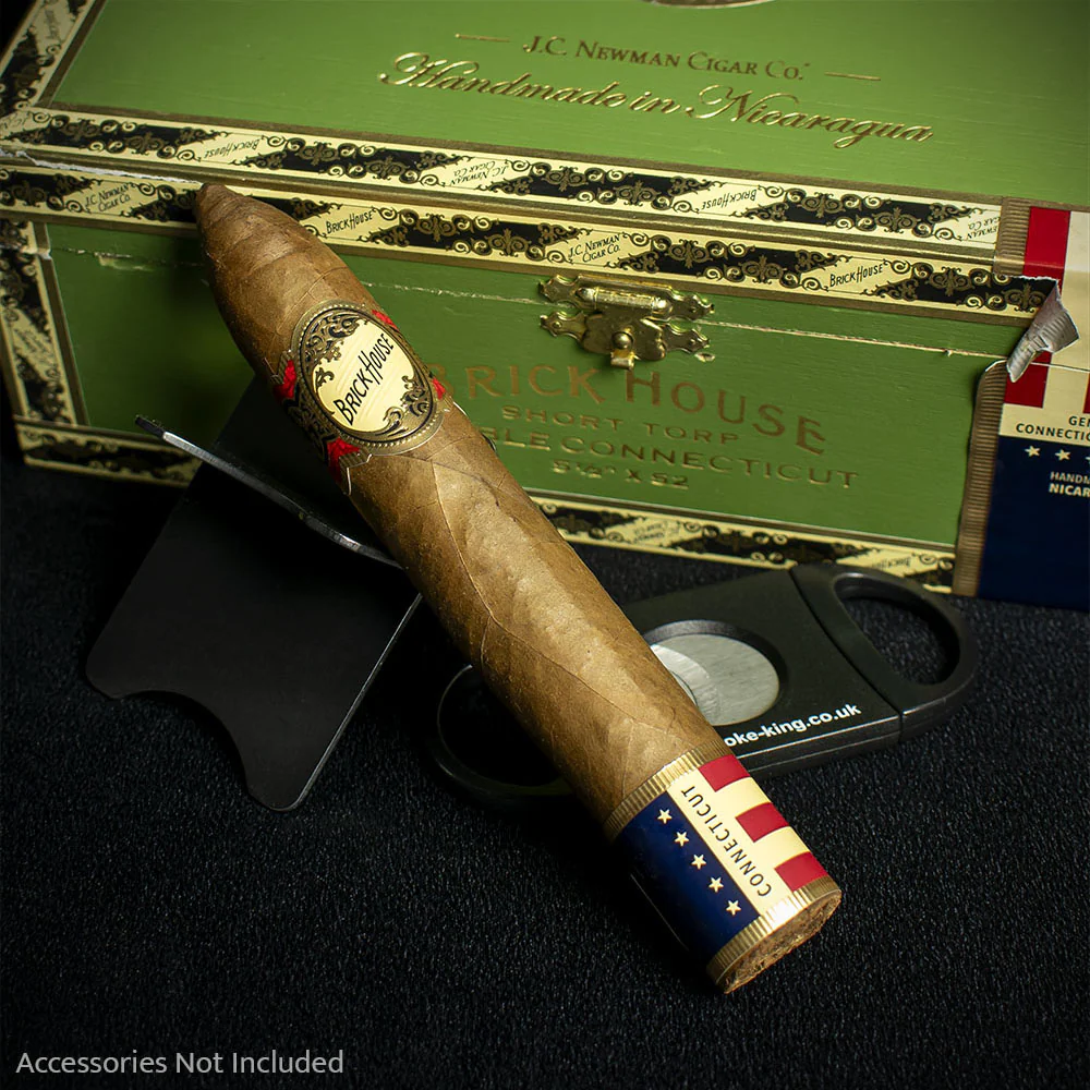 Brick House Double Connecticut Nicaragua Short Torpedo Cigars - Box of 25 - Image 2