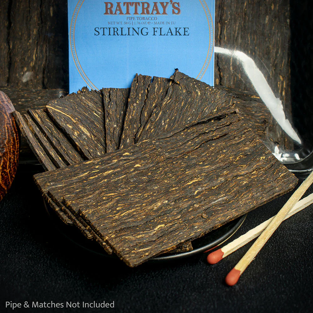 Rattray's Stirling Flake Pipe Tobacco - 250g Bag - Image 2