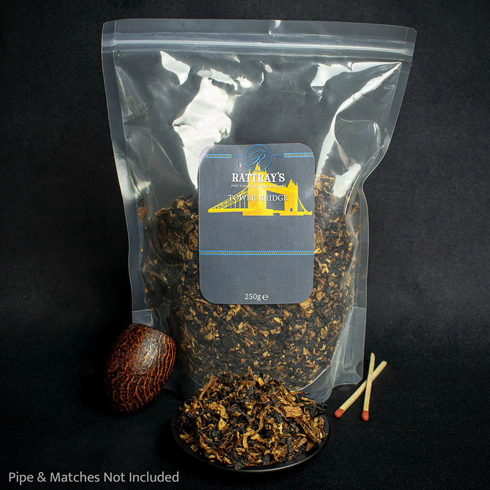 Rattray's Tower Bridge Pipe Tobacco (Rum, Vanilla & Fruit) - 250g Bag