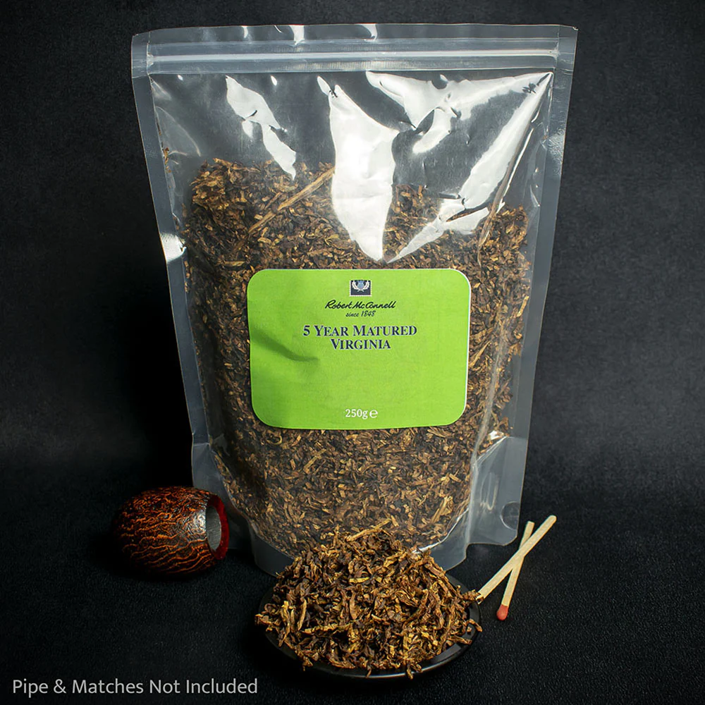 Robert McConnell 5 Year Matured Virginia Pipe Tobacco - 250g Bag