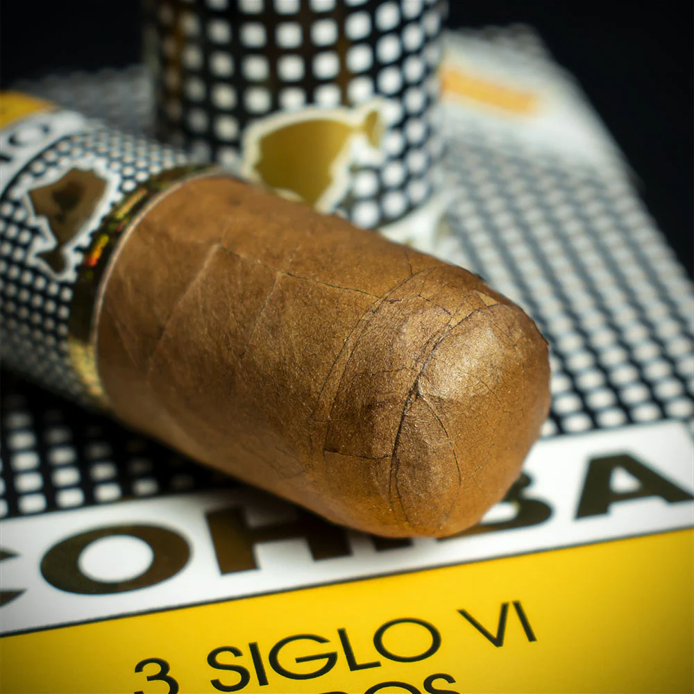 Cohiba Siglo VI Tubos Cuban Cigars - 3 Pack - Image 4