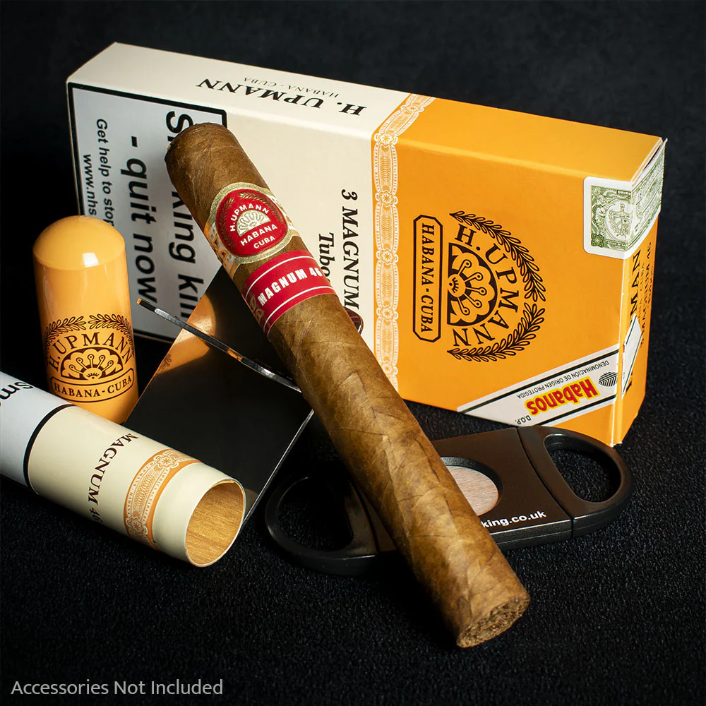 H. Upmann Magnum 46 Tubos Cuban Cigars - 3 Pack - Image 2
