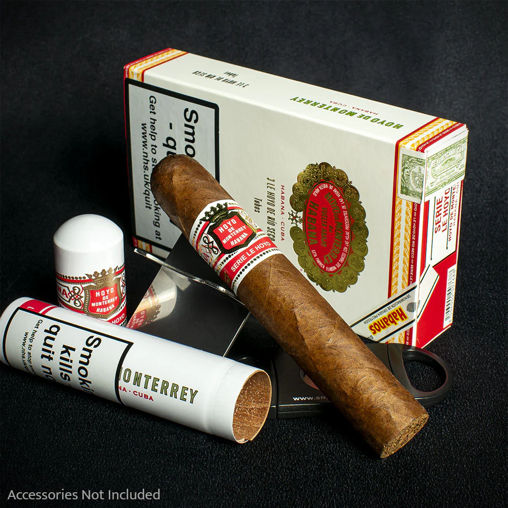 Hoyo de Monterrey Le Hoyo de Rio Seco Tubos Cuban Cigars - 3 Pack - Image 2
