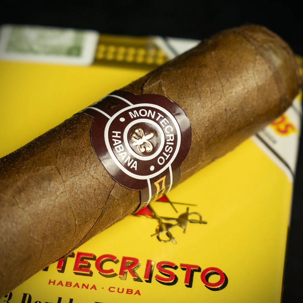 Montecristo Double Edmundo Cuban Cigars - Pack of 3 - Image 3