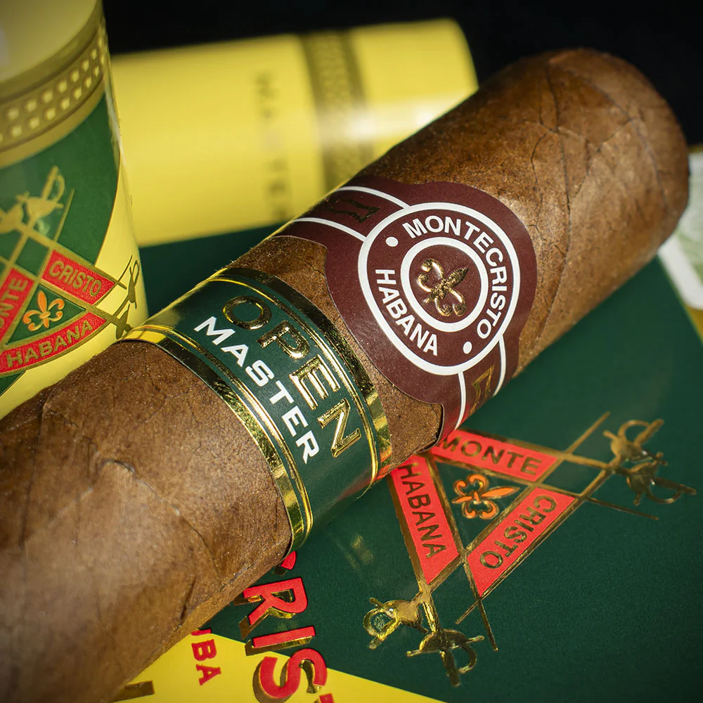 Montecristo Open Master Tubos Cuban Cigars - 3 Pack - Image 3