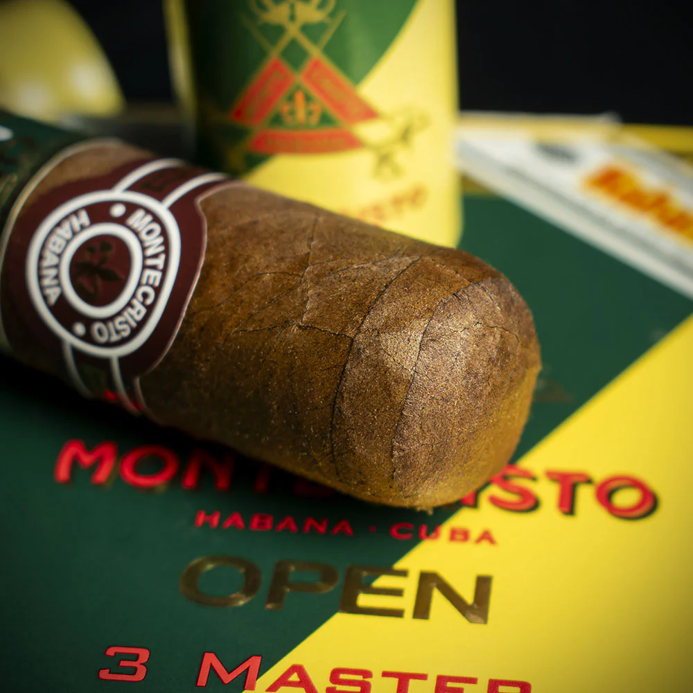 Montecristo Open Master Tubos Cuban Cigars - 3 Pack - Image 4