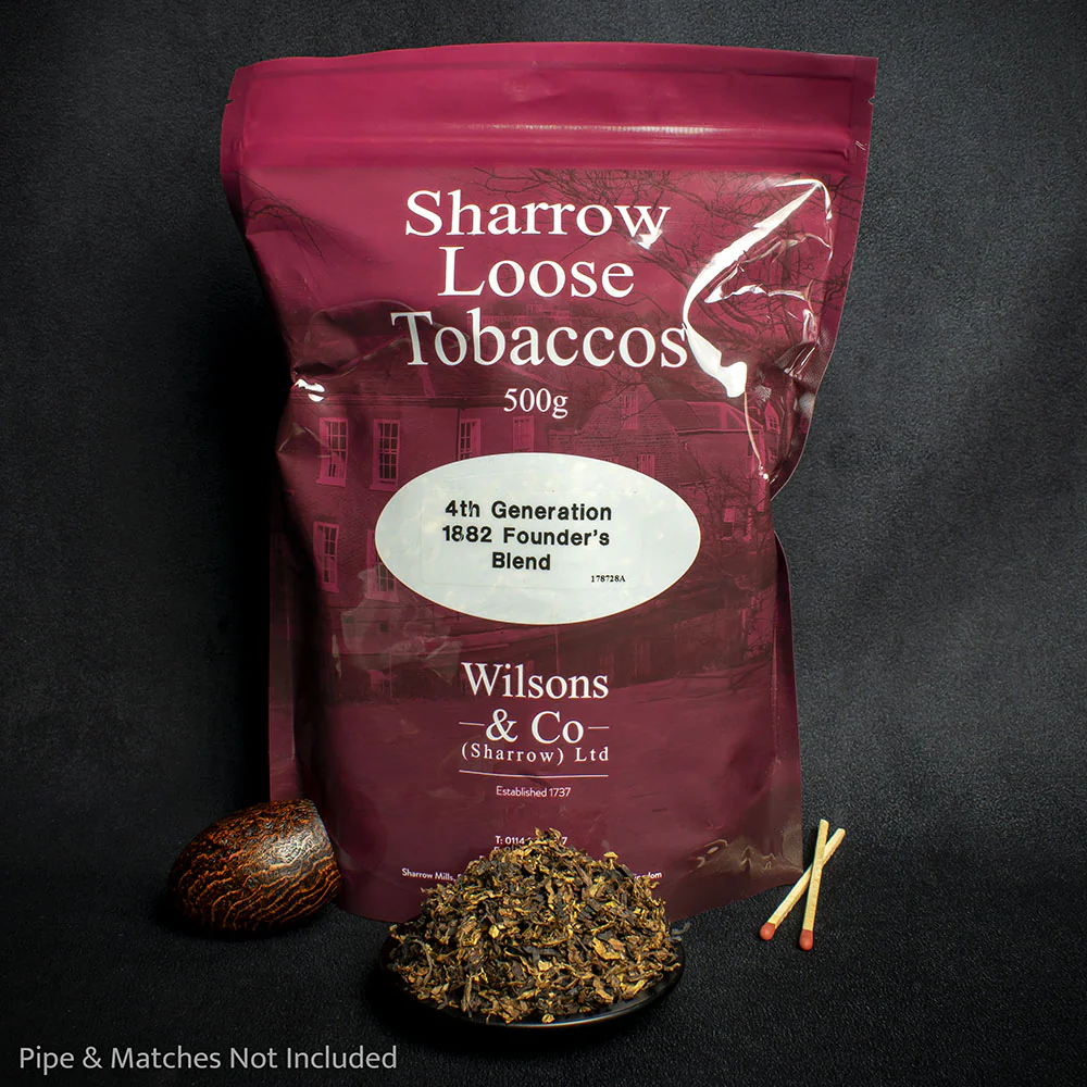 Erik Stokkebye 4th Generation 1882 Founder's Blend Pipe Tobacco - 500g Bag