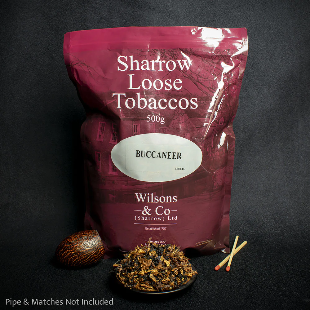 Wilsons of Sharrow Buccaneer Aromatic Pipe Tobacco - 500g Bag