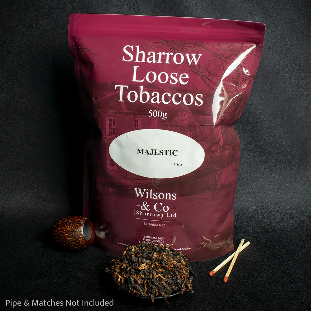 Wilsons of Sharrow Majestic Pipe Tobacco - 500g Bag