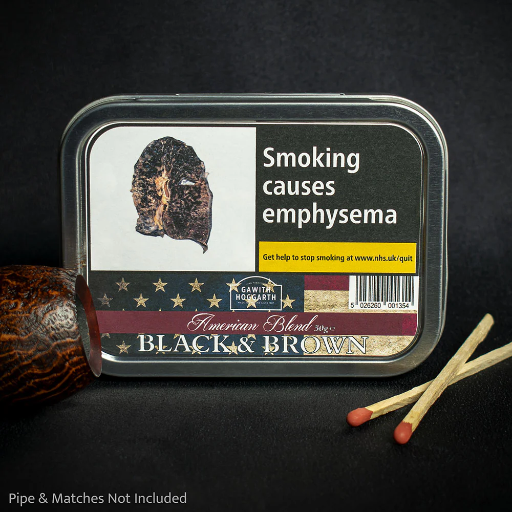 Gawith Hoggarth American Black & Brown Pipe Tobacco - 50g Tin - Image 2