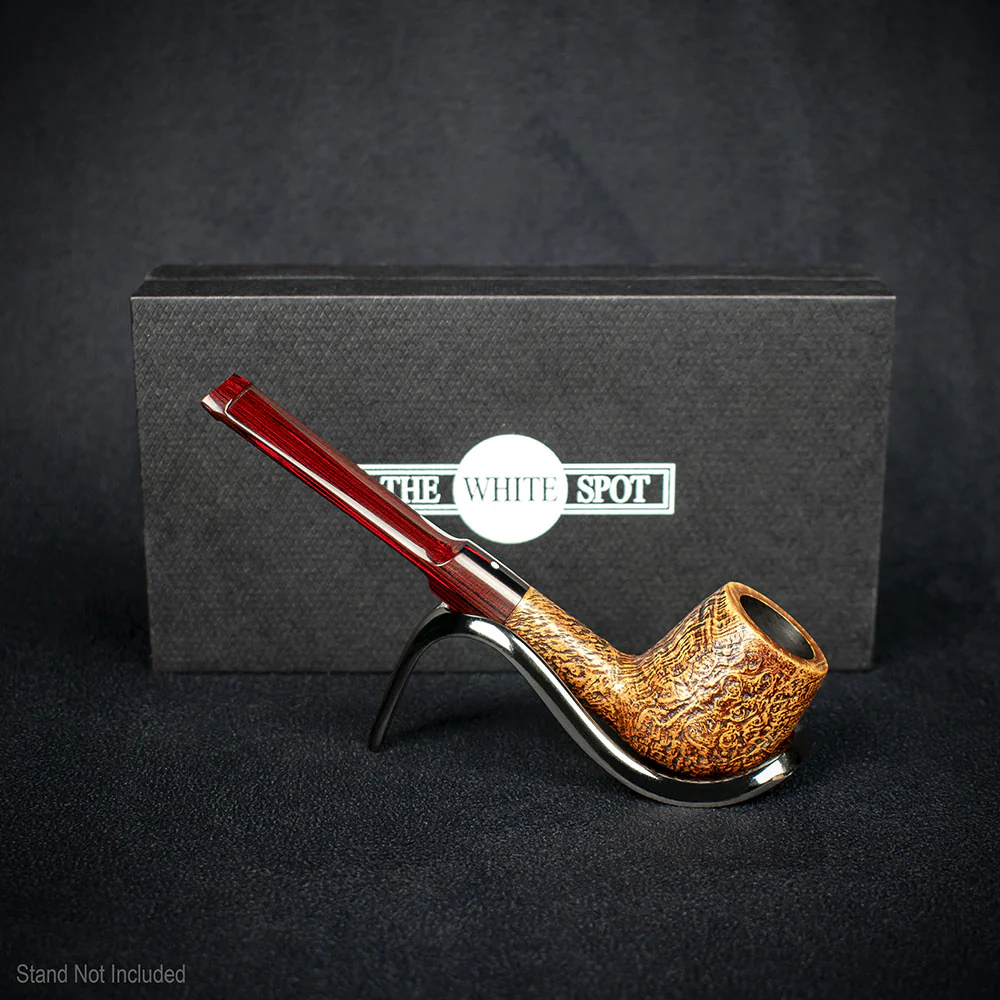 Alfred Dunhill White Spot Briar Smoking Pipe - County 3201 - Image 3