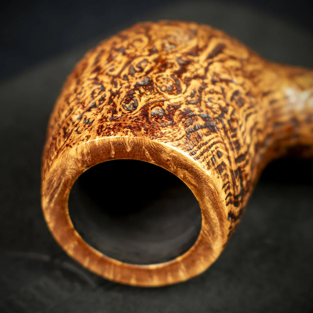 Alfred Dunhill White Spot Briar Smoking Pipe - County 3201 - Image 5
