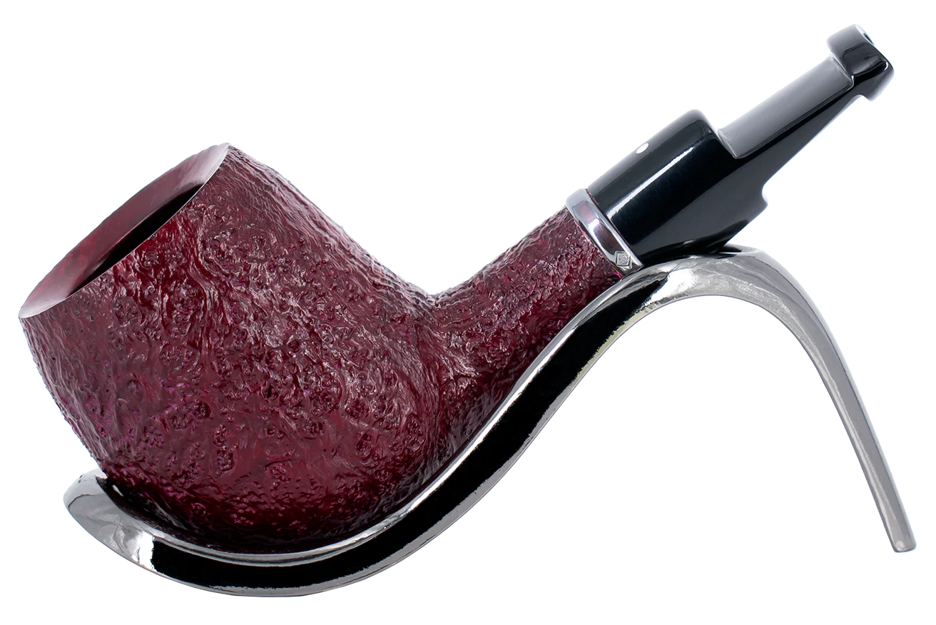 Alfred Dunhill White Spot Briar Smoking Pipe - Ruby Bark 4901