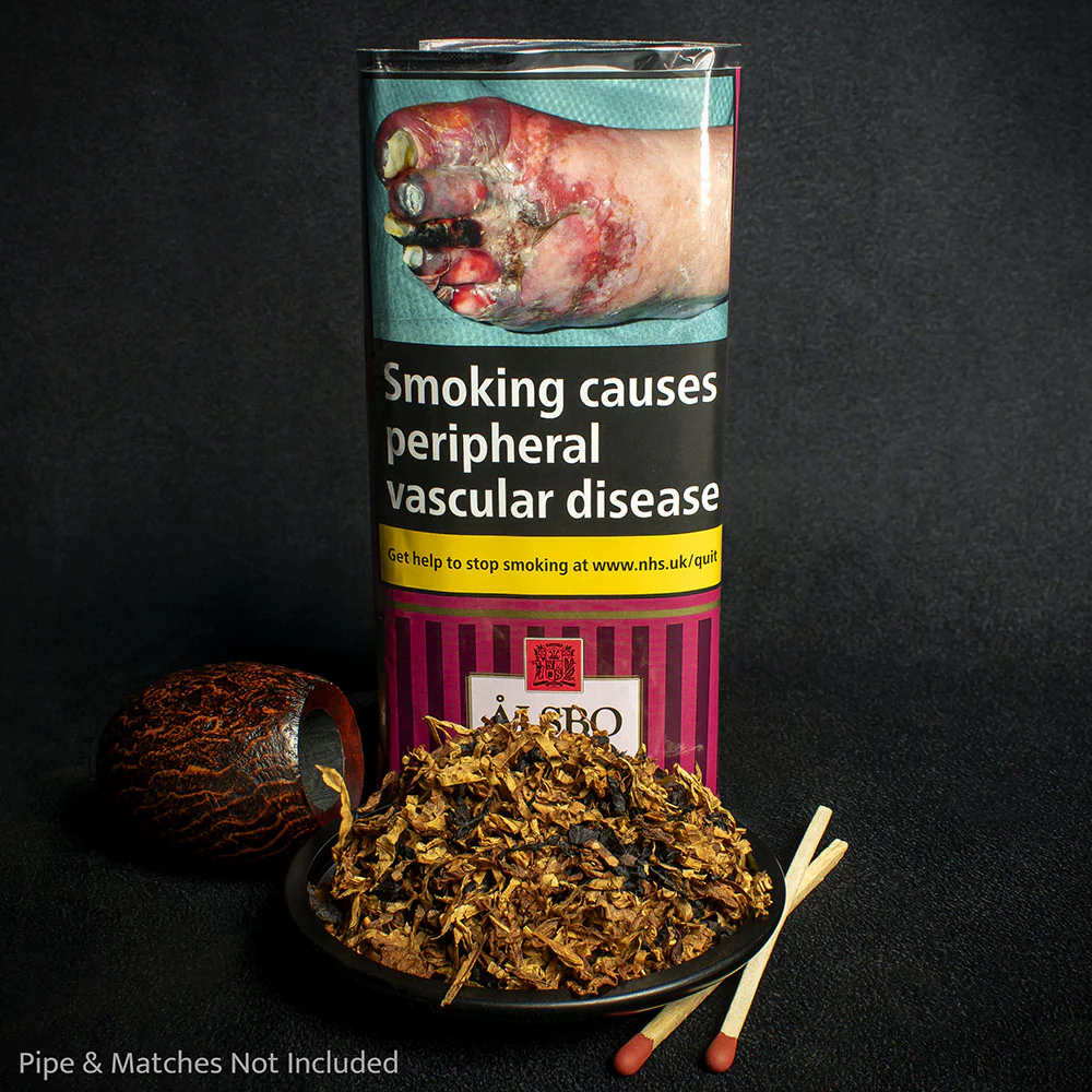 Alsbo Ruby Cherry Pipe Tobacco - 50g Packet