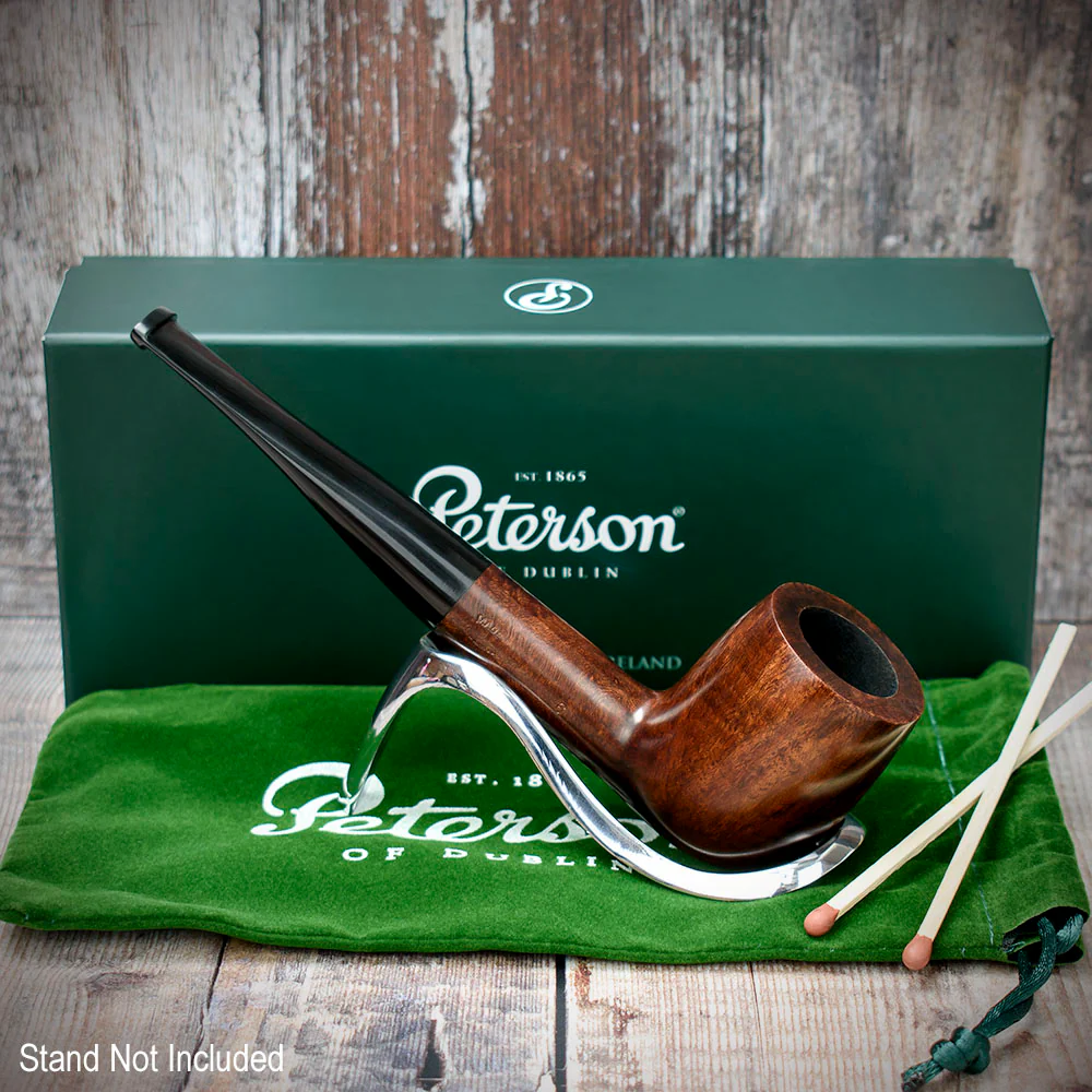 Peterson of Dublin Aran Briar Smoking Pipe - Shape No.06 - Image 2