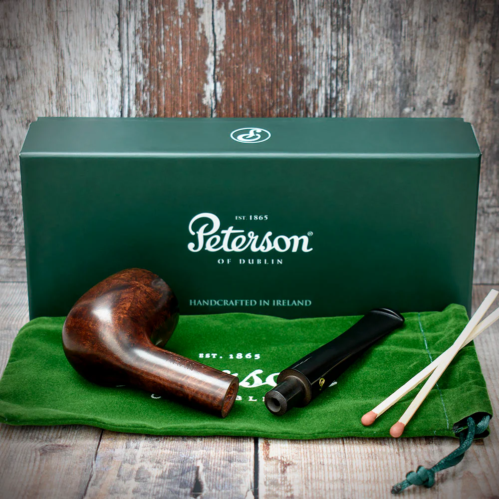 Peterson of Dublin Aran Briar Smoking Pipe - Shape No.06 - Image 3