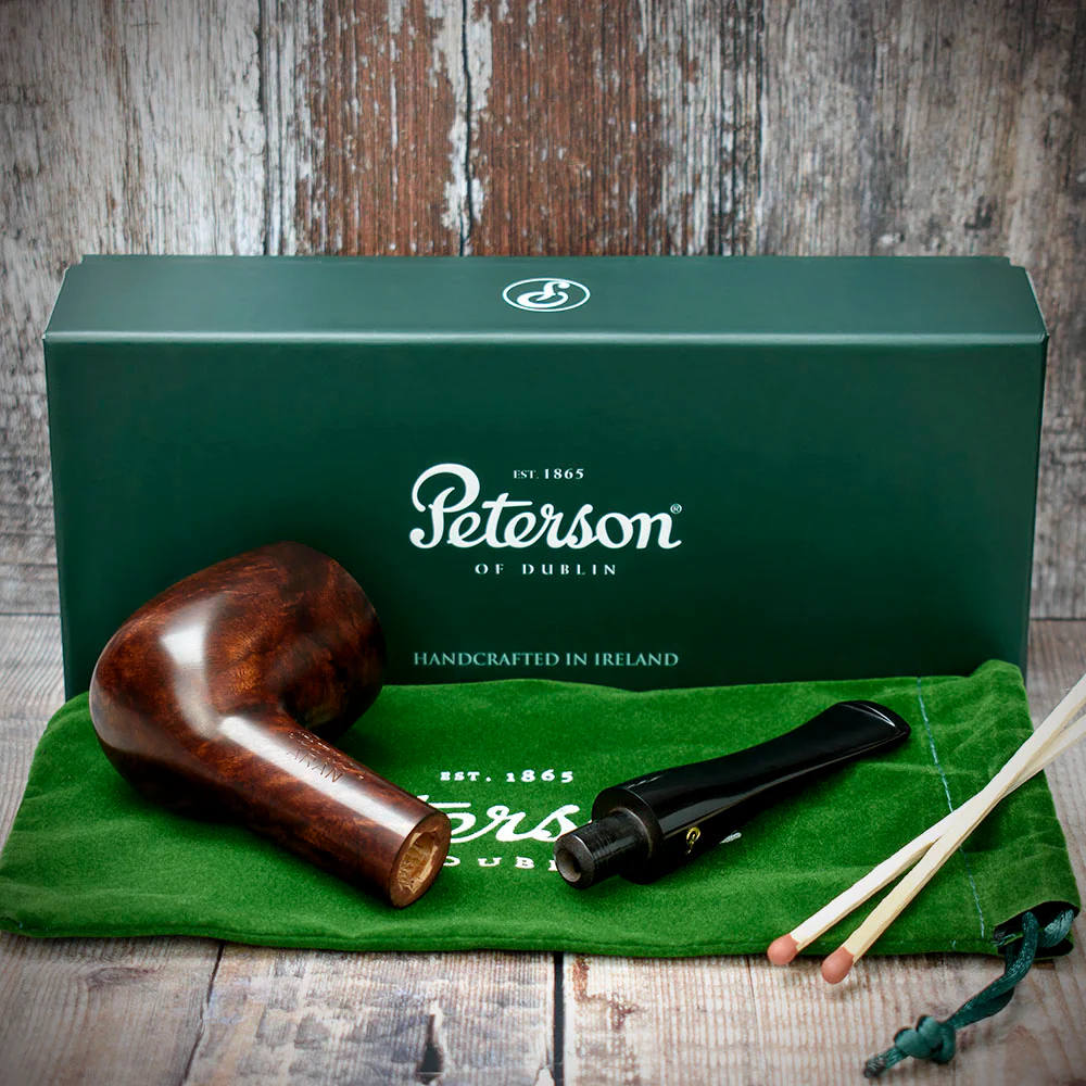 Peterson of Dublin Aran Briar Smoking Pipe - Shape No.107 - Image 3