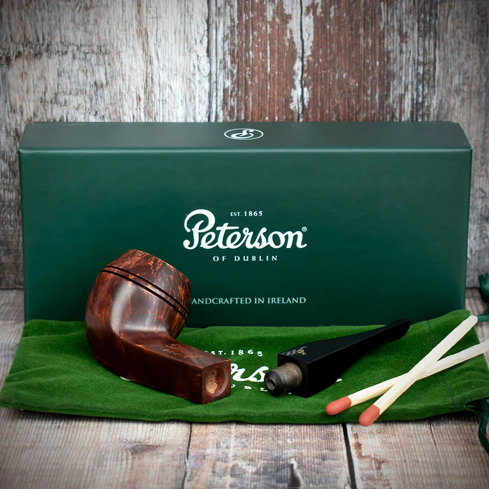 Peterson of Dublin Aran Briar Smoking Pipe - Shape No.150 - Image 4