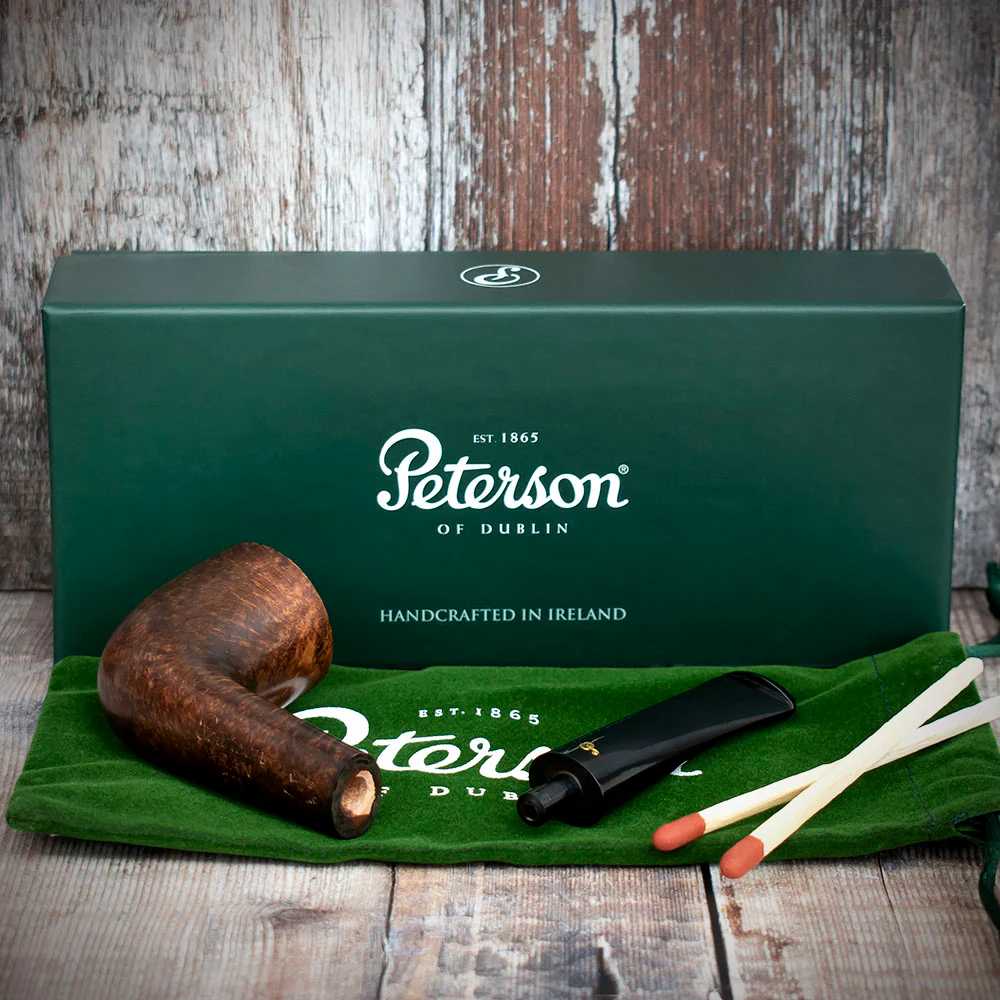 Peterson of Dublin Aran Briar Smoking Pipe - Shape No.268 - Image 4