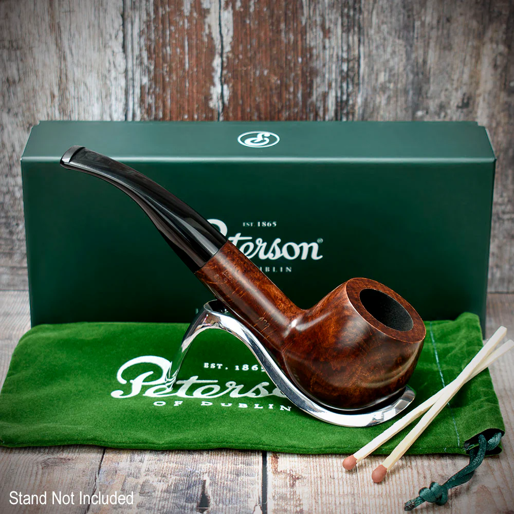 Peterson of Dublin Aran Briar Smoking Pipe - Shape No.408 - Image 2
