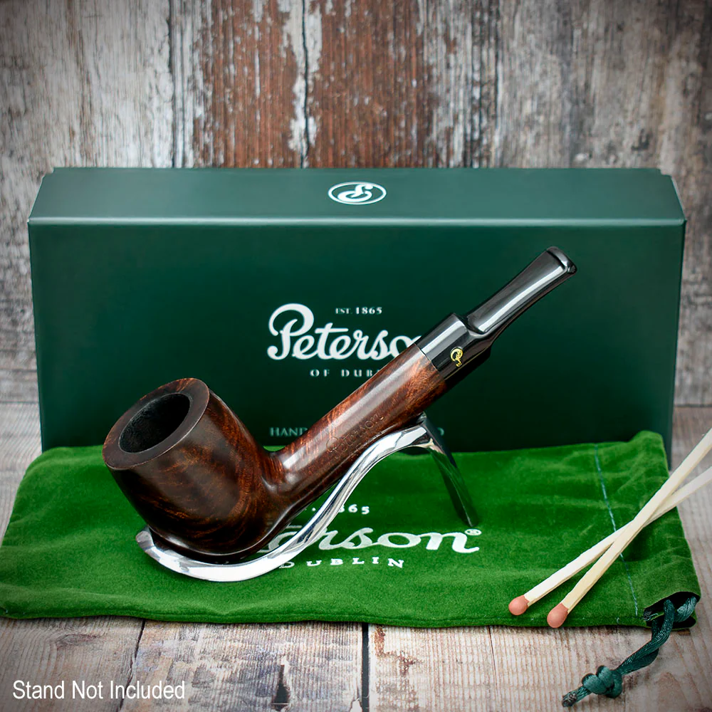 Peterson of Dublin Aran Briar Smoking Pipe - Shape No.53