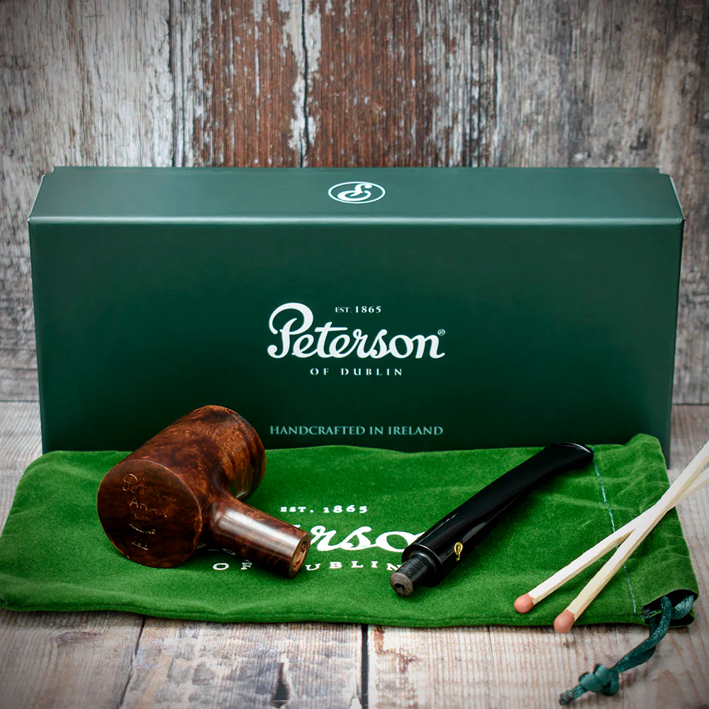 Peterson of Dublin Aran Briar Smoking Pipe - Shape No.701 - Image 4