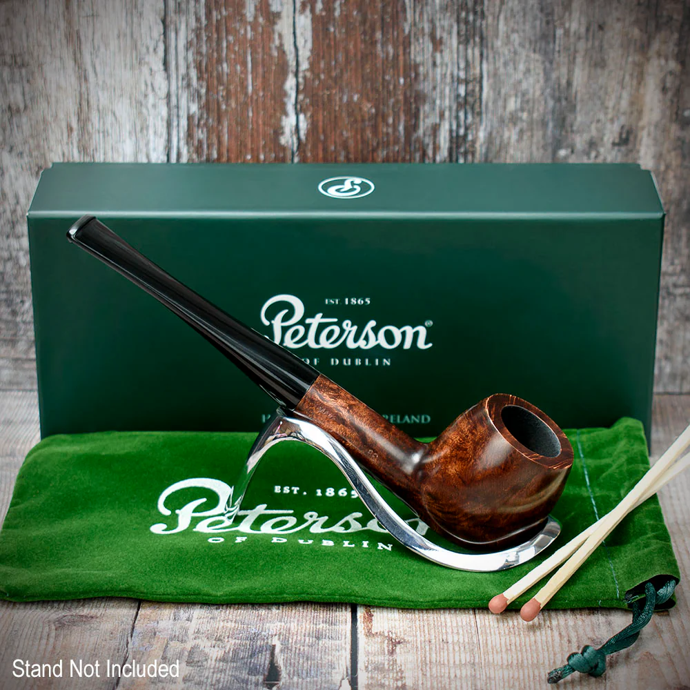 Peterson of Dublin Aran Briar Smoking Pipe - Shape No.86 - Image 2