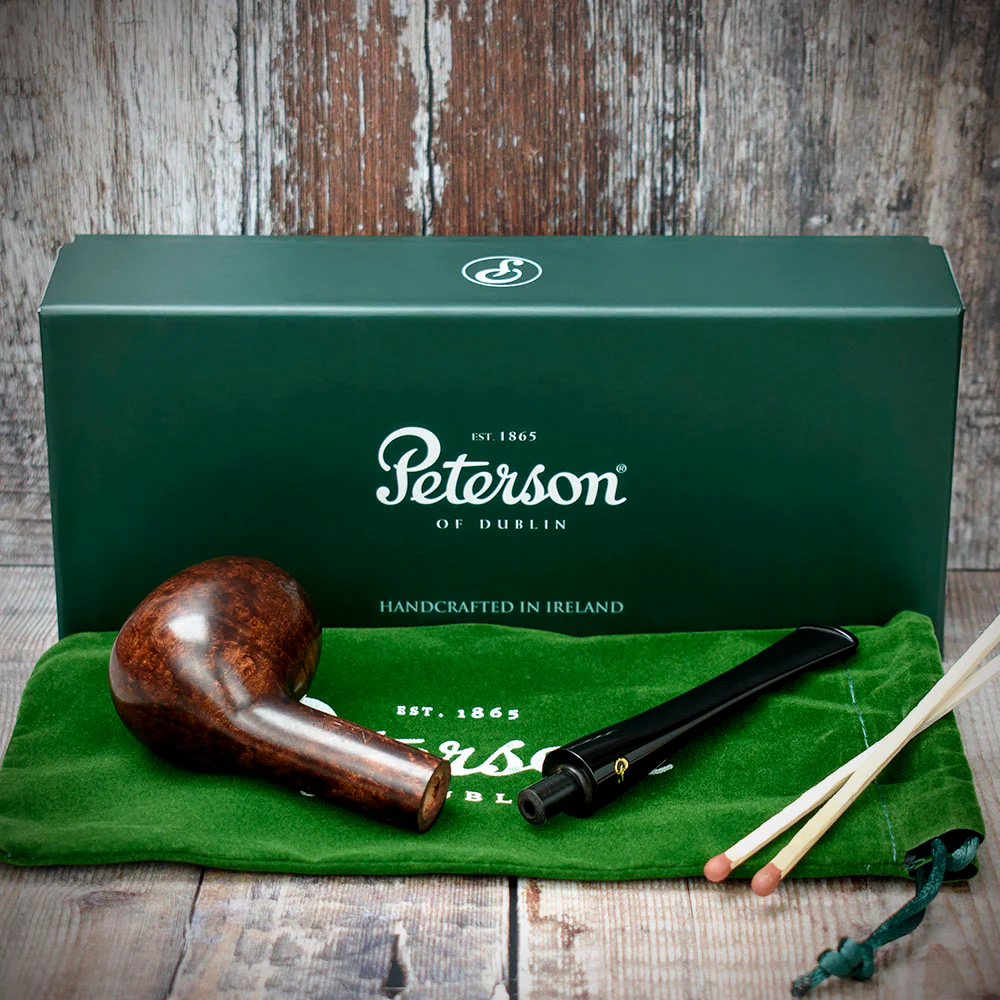 Peterson of Dublin Aran Briar Smoking Pipe - Shape No.86 - Image 3