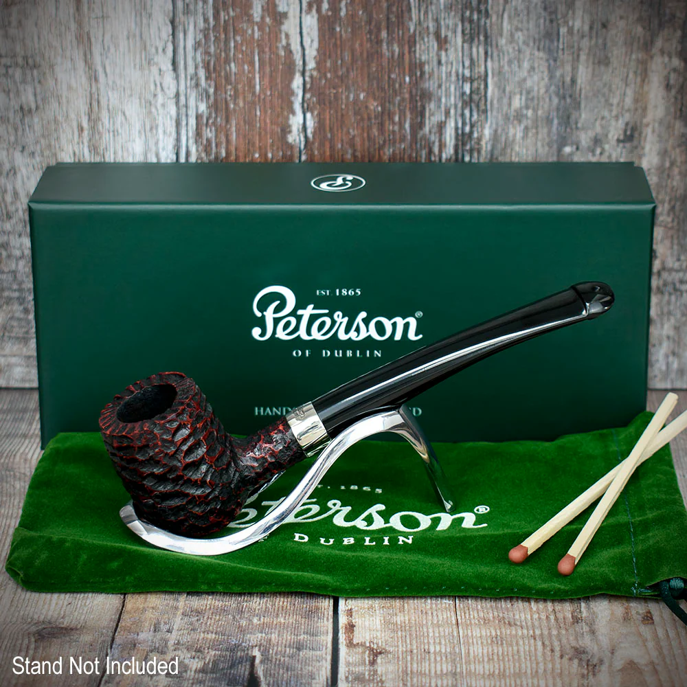 Peterson Of Dublin Speciality Series Briar Smoking Pipe - Barrel Rustic - Image 2