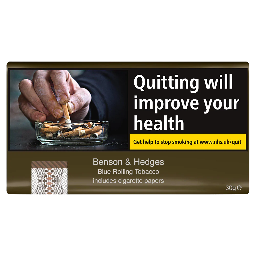Benson & Hedges Blue Hand Rolling Tobacco - 30g Pouch