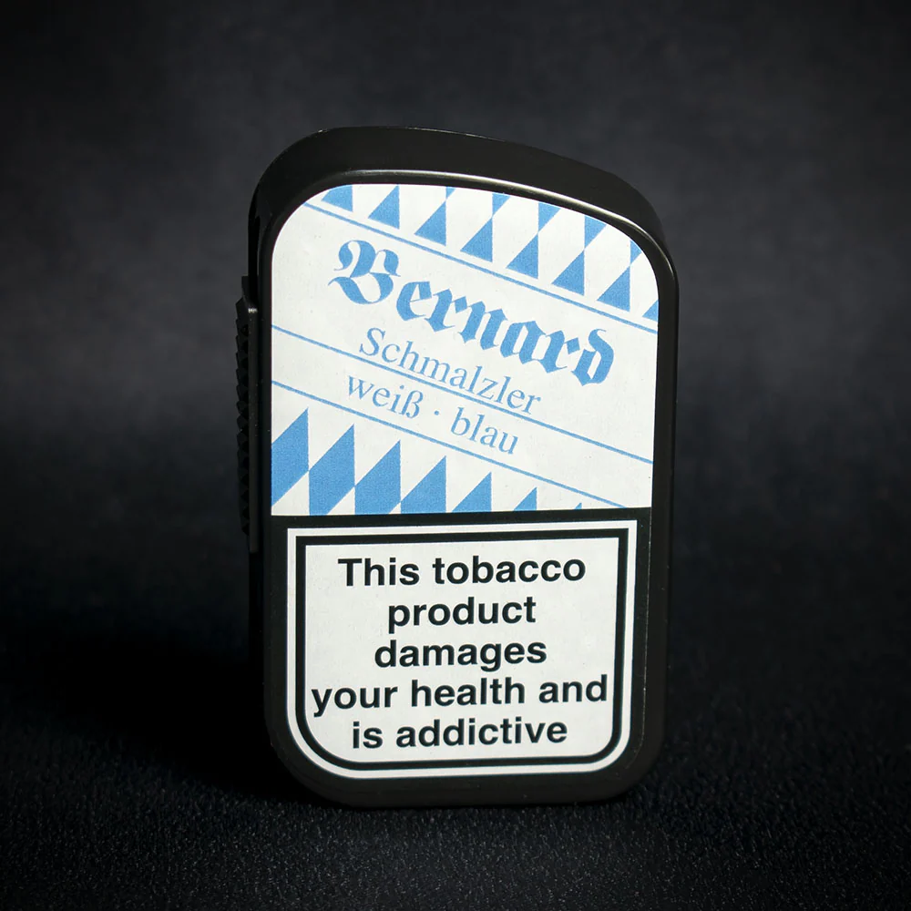 Bernard Schmalzler Weiss-Blau German Snuff (Menthol & Smokey) - 10g Dispenser - Image 2