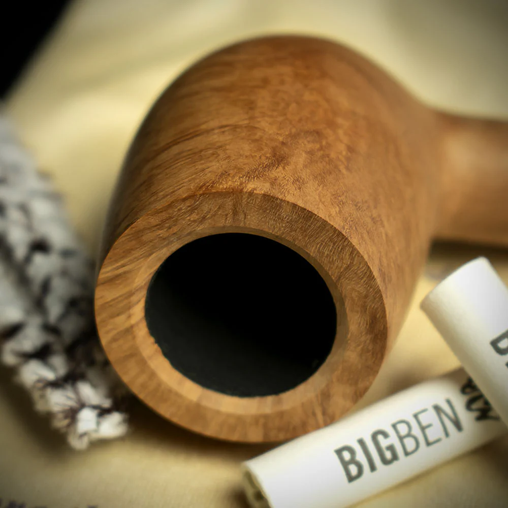 Big Ben Briar Smoking Pipe Starter Kit - Straight Pipe - Image 5