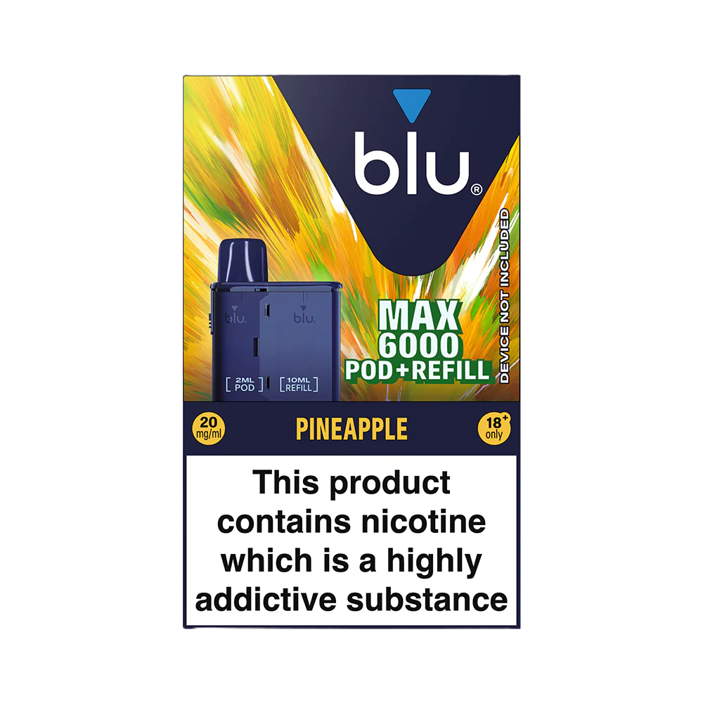 Blu Max 6000 Refill Pod - Pineapple - Image 2