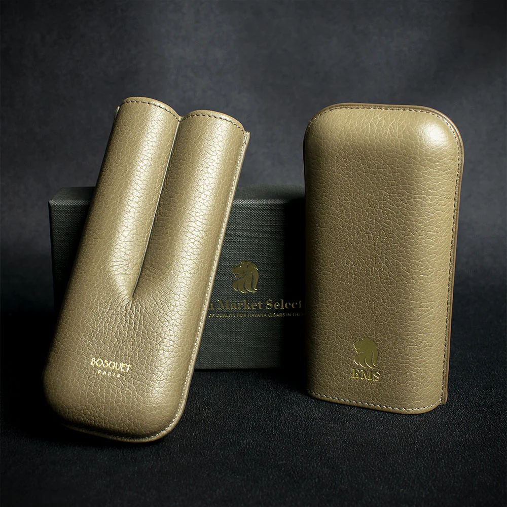 Bosquet EMS Leather Cigar Case (Limited Edition) Avana - Image 3