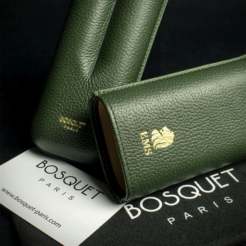 Bosquet EMS Leather Cigar Case (Limited Edition) Forest Green - Image 5