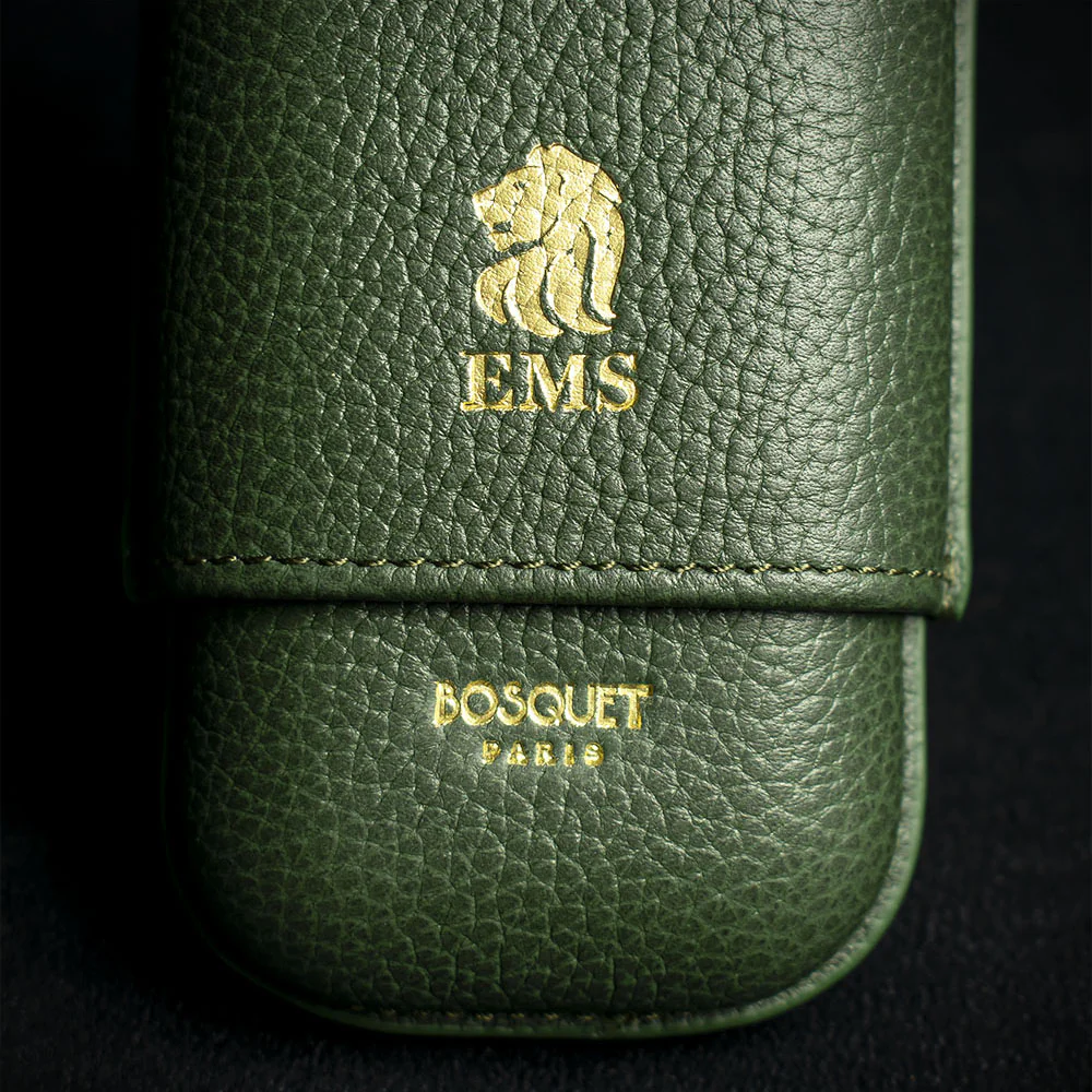Bosquet EMS Leather Cigar Case (Limited Edition) Forest Green - Image 6