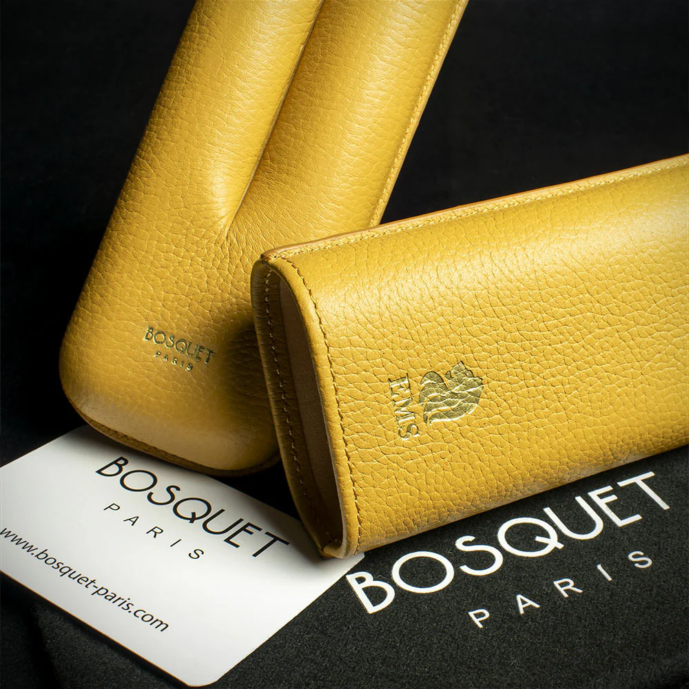 Bosquet EMS Leather Cigar Case (Limited Edition) Golden - Image 5