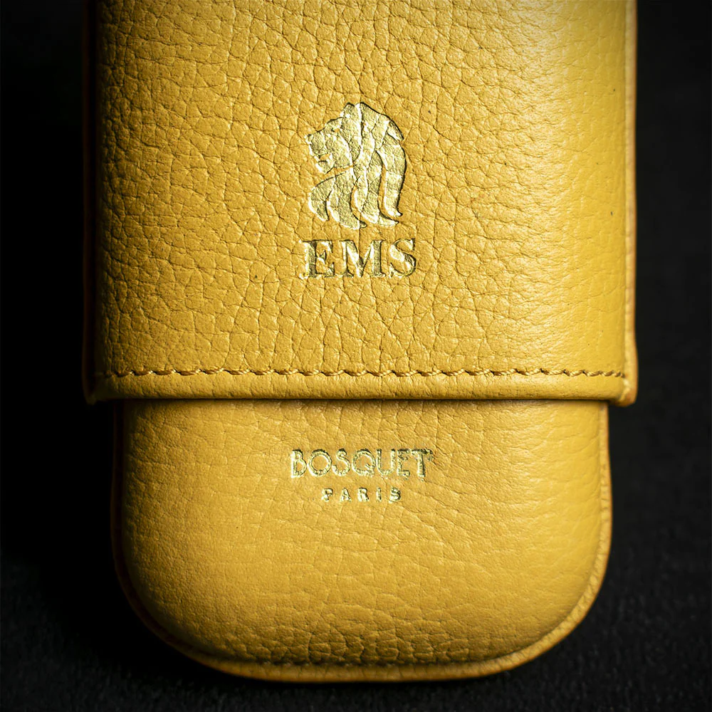Bosquet EMS Leather Cigar Case (Limited Edition) Golden - Image 6